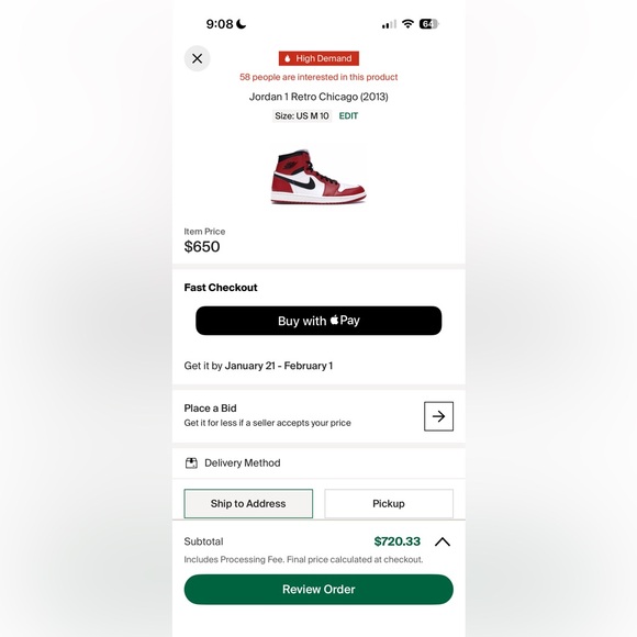 Jordan 1 Retro Chicago 2013 (VERY RARE) - Picture 12 of 12